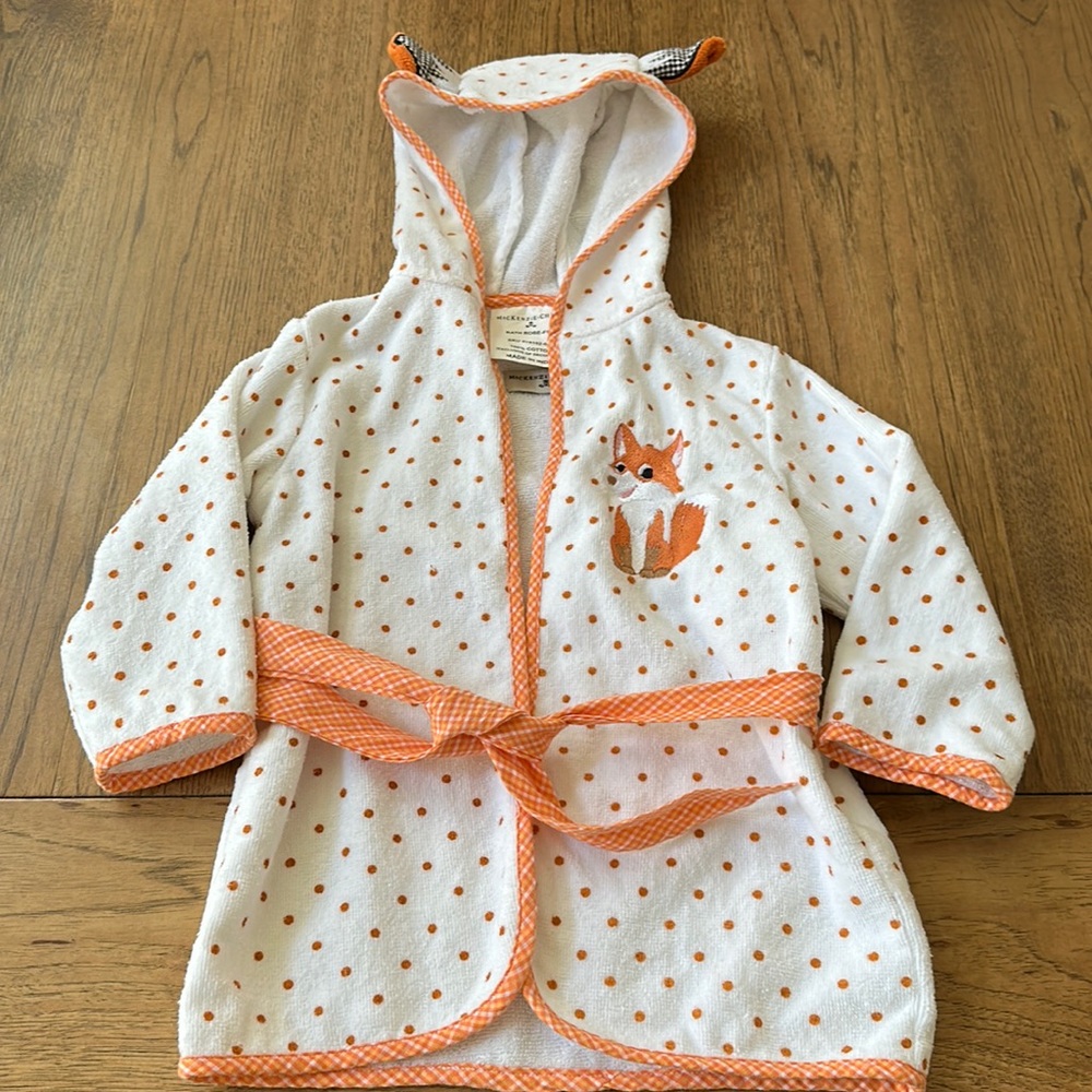 Mackenzie-Childs baby Robe Fox children’s